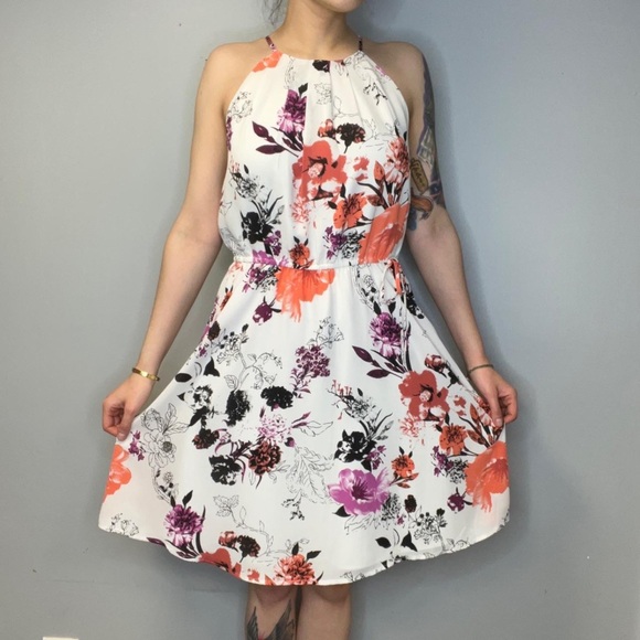 Loft petite floral dress - Picture 1 of 6
